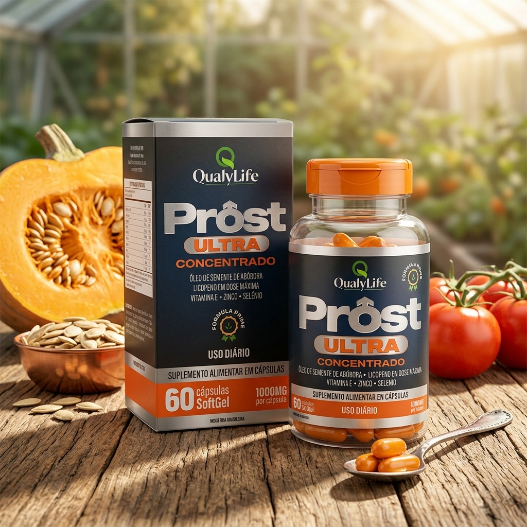 PROST ULTRA CONCENTRADO 1400MG 60 CAPSULAS - QUALY LIFE