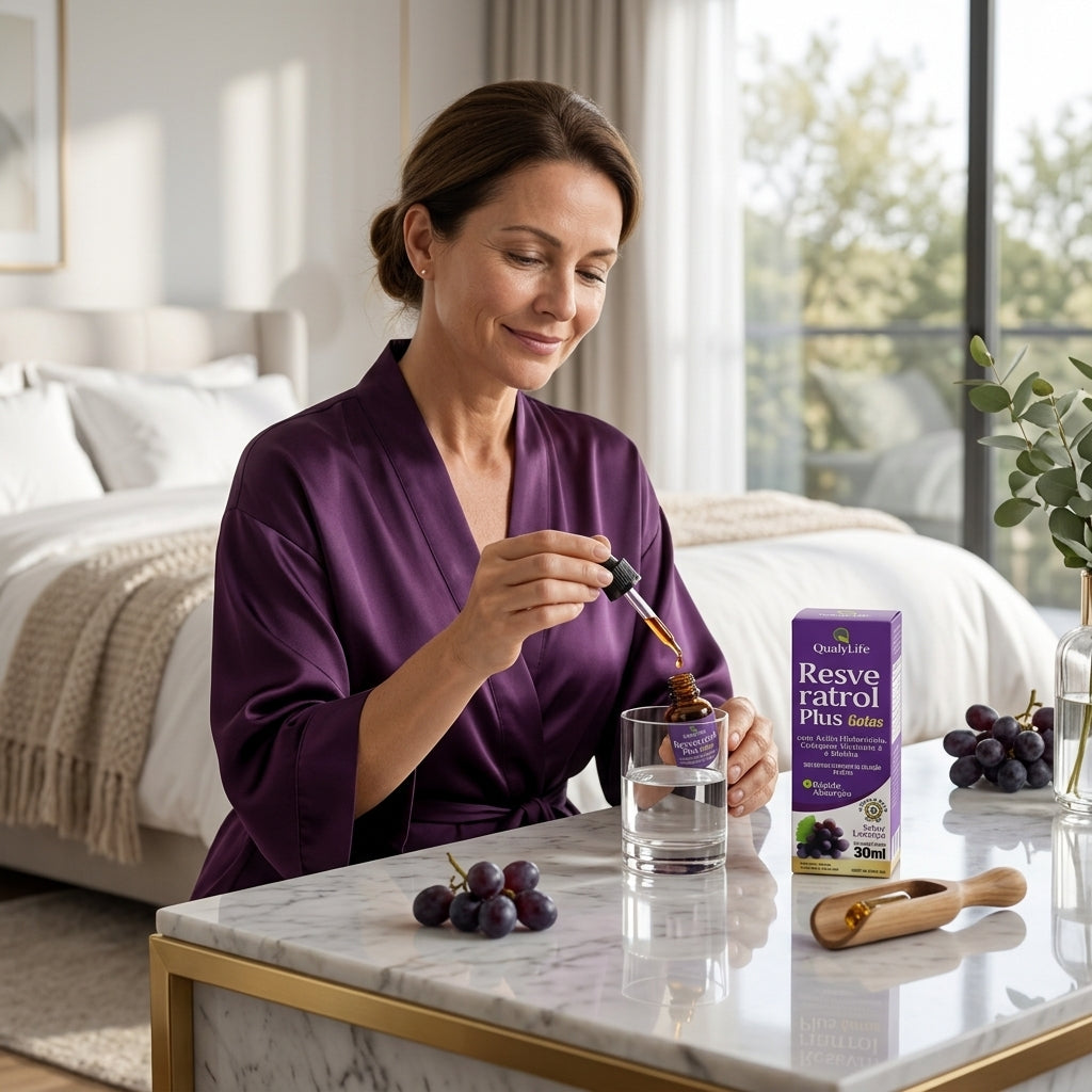 RESVERATROL PLUS 30ML SABOR LARANJA - QUALY LIFE