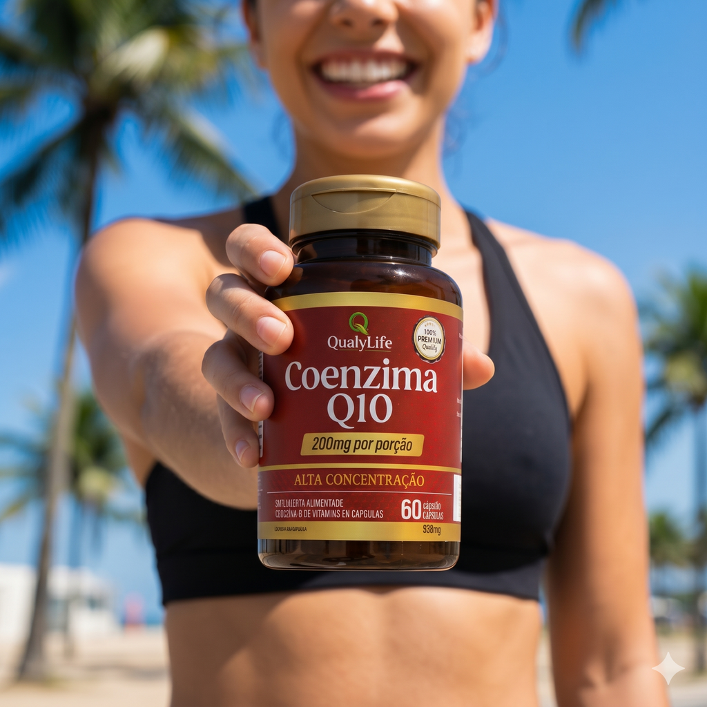 COENZIMA Q10 200MG 60 CAPSULAS - QUALY LIFE