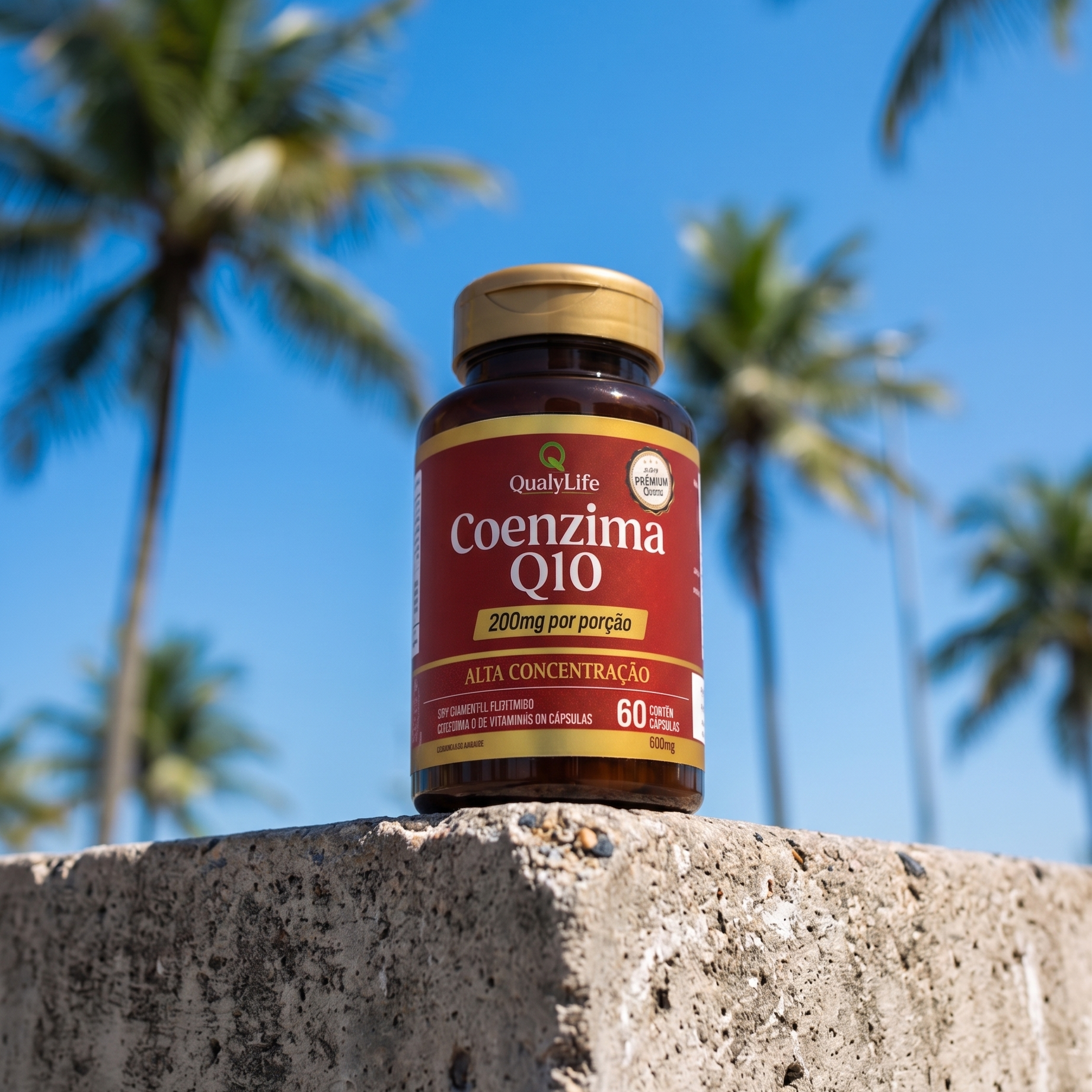 COENZIMA Q10 200MG 60 CAPSULAS - QUALY LIFE