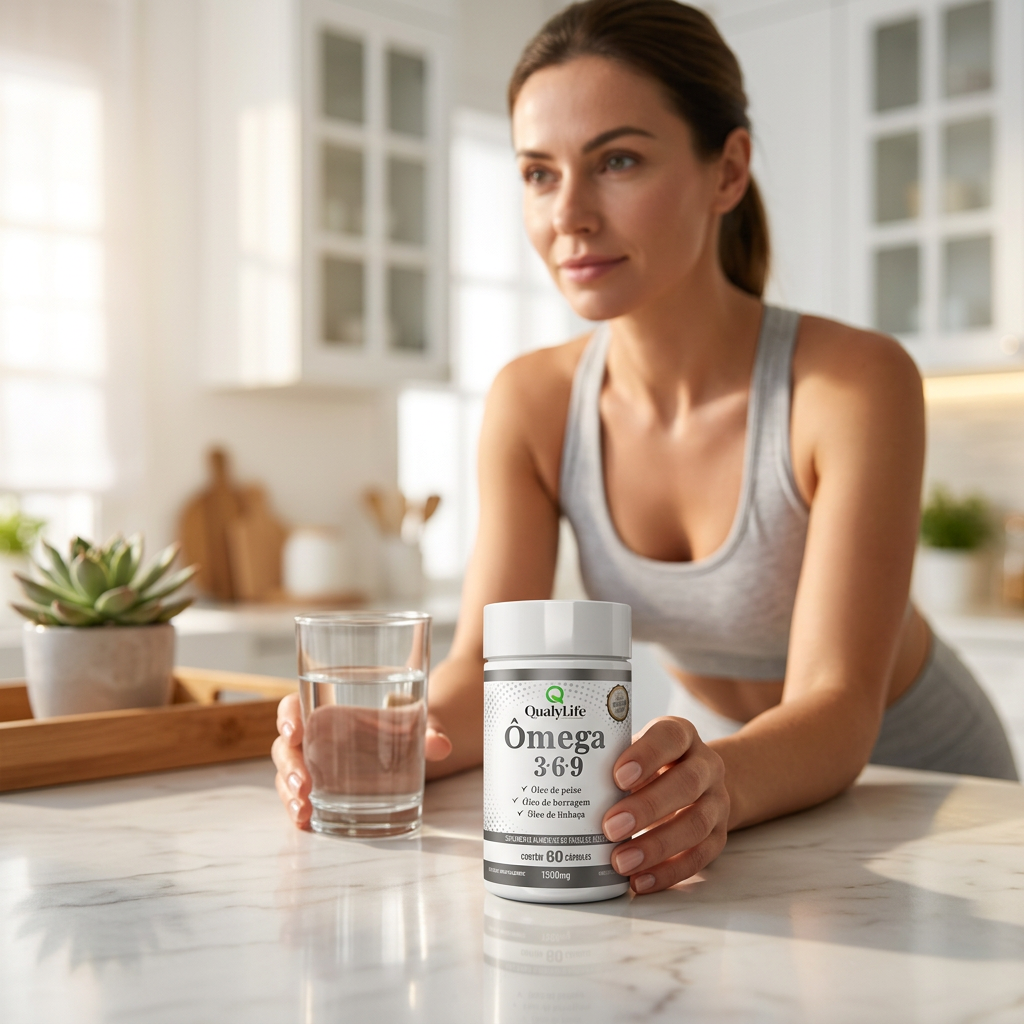OMEGA 3 6 9 1500MG 60 CAPSULAS - QUALY LIFE