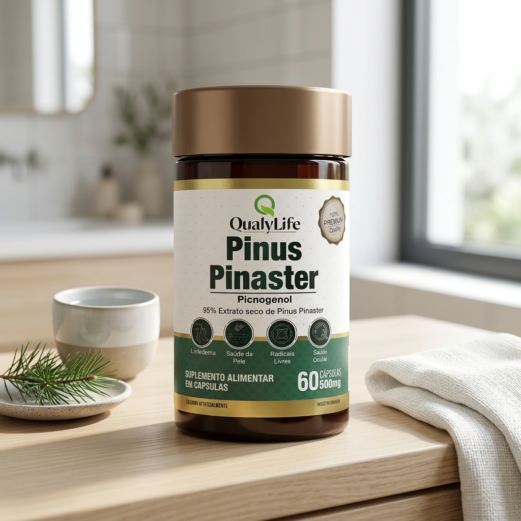 PINUS PINASTER (PICNOGENOL) 500MG 60 CAPSULAS - QUALY LIFE