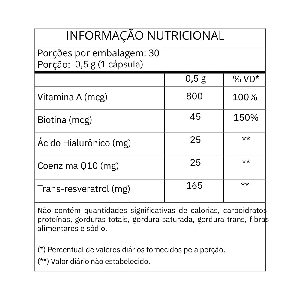 RESVERATROL PLUS 500MG 30 CAPSULAS - QUALY LIFE